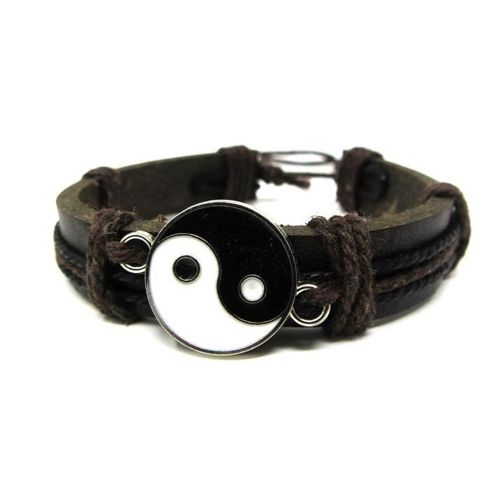 Bracelet yin yang femme Clearance