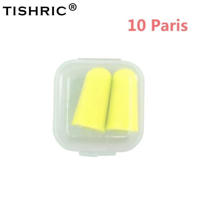 10 Paires De Bouchons D'oreille Mack's Slim Fit - Confort Pour Petits Conduits - Réduction Bruit 31 DB