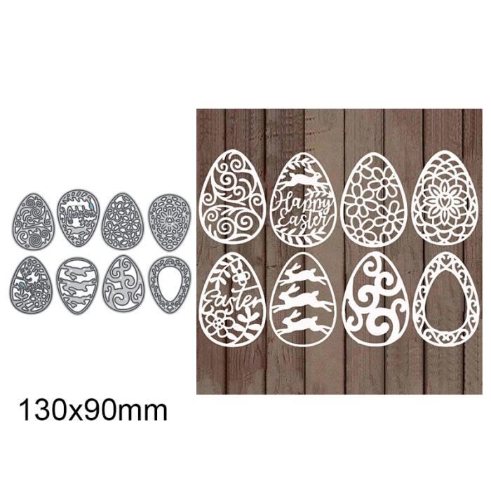 Katy Sue Lot De 12 Matrices Découpe Printemps & Pâques – Lapins, Poussins, Fleurs – Prédécoupées