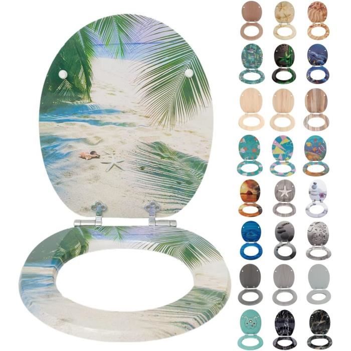 Abattant wc motif shop
