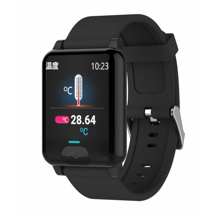 Bnmy Montre Connectée Bluetooth Avec Capteur De Fréquence Cardiaque Et
