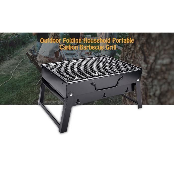 Réchaud de Camping Pliable,Poêle à Bois Portable en Acier Inoxydable