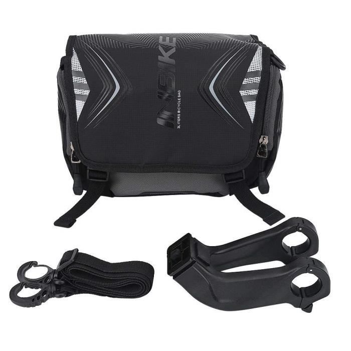Vélo Guidon Sac Front Tube Frame Vélo paquets petit scooter Sac pour L9J7