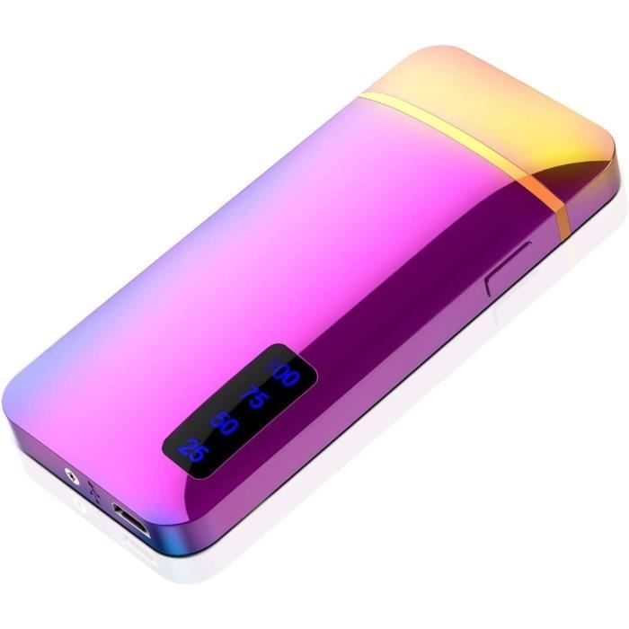 Briquet à Gaz De Cuisine électrique Avec Fonction Plasma Coupe-vent Rechargeable