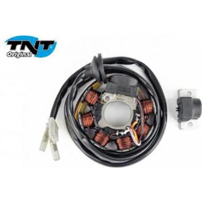Carter D'allumage Tun'R Pour Scooter MBK 50 Stunt – Cache Turbine Noir, Neuf