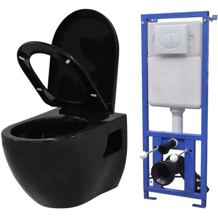 Wc Suspendu Noir Cdiscount Bricolage