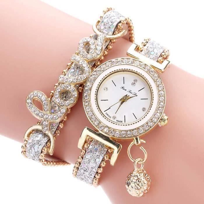 Montre multi on sale bracelet femme