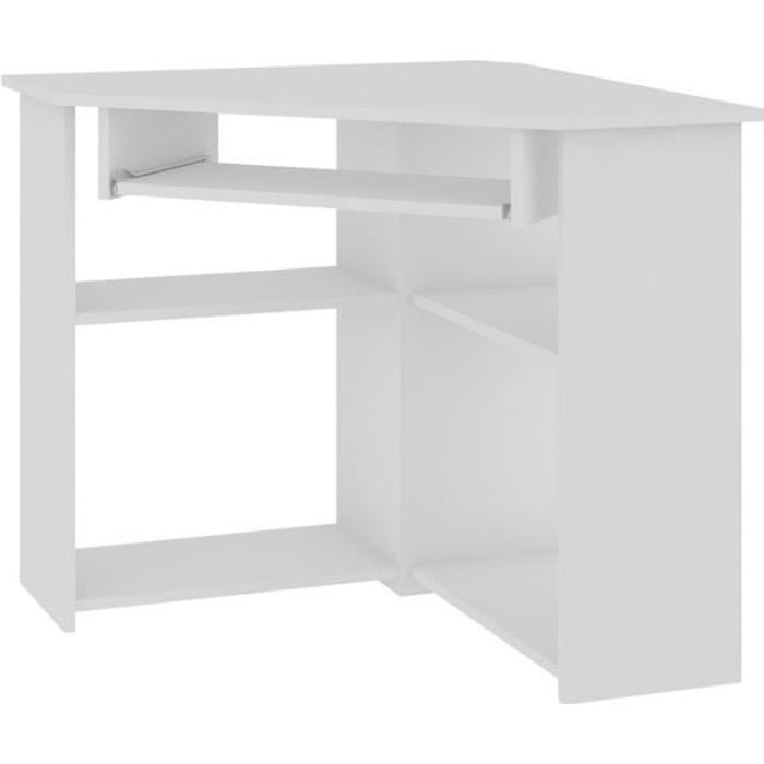 Sevan Bureau Informatique D Angle Contemporaine 80x74x80 Cm