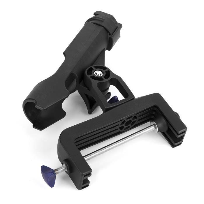 Supports De Canne à Pêche Réglables 360° - Lot De 2 - Acier Inoxydable - Pour Pêche En Mer, Rivière, étang