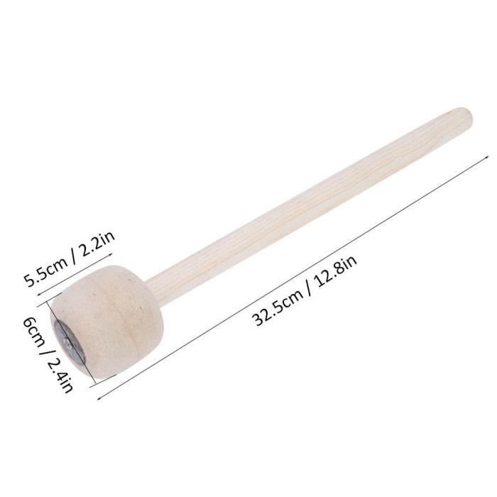 KBOLAE Lot De 2 Baguettes De Percussion En Plastique 30 Cm