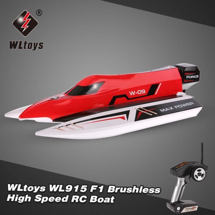 Original Wltoys Wl915 2 4ghz 2ch Sans Balais A Grande Vitesse Rc F1 Racing Boat E Cdiscount Jeux Jouets