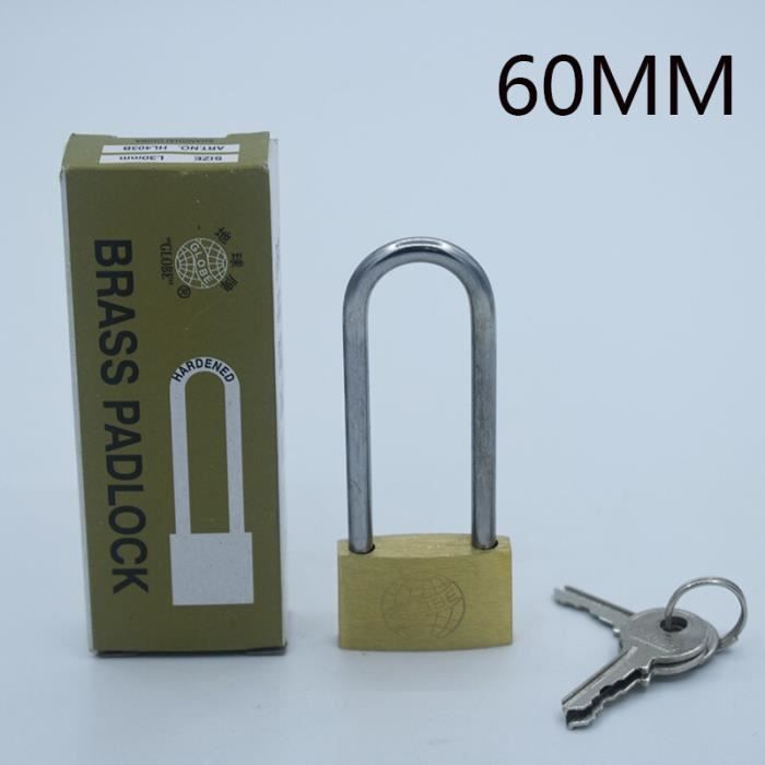 2 Cadenas Laiton Burg Wachter Magno Léger Valise Voyage Neuf