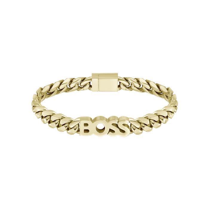 BOSS - Bracelet Chaîne Kassy - Homme - Or