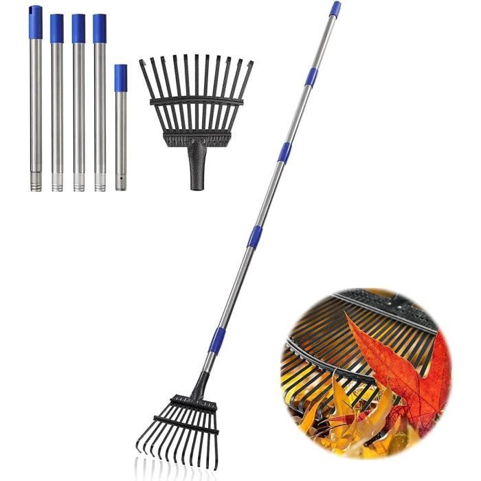 Râteau à Feuilles Enfant Bigjigs Toys - Manche Bois 60cm - Jouet Jardinage Dès 3 Ans