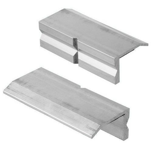 Mâchoires De Protection Pour Étau 100mm - Aluminium Prismatique Aimanté | GSR Qualité Professionnelle