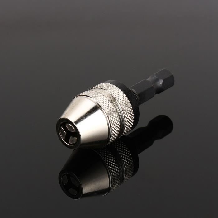 Mandrin Sans Clé 0.01-0.13in Pour Dremel - Alliage Aluminium - 3 Mâchoires - Compatible 4000, 3000, Etc.