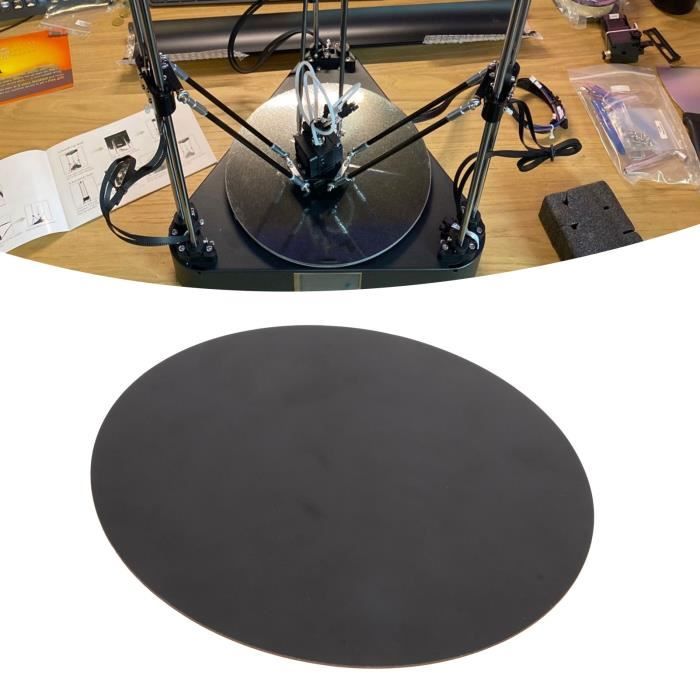 Plaque Magnétique 220x220 Mm IdeaFormer – Lit D’Impression Flexible + Base Adhésive Pour Anet A8 A6, Wanhao I3, MK2 MK2A