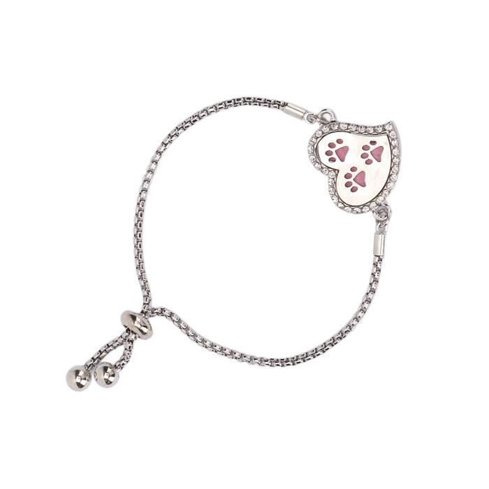 Collier Diffuseur D'huiles Essentielles SUPERFINDINGS - 2 Styles Avec 20 Tampons Parfum, Réglable, Cadeau Idéal