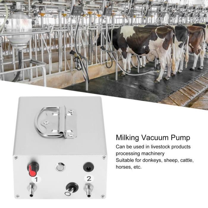 Accessoire de pompe à vide de machine à traire électrique enfichable de pulsation pour le cheval de vache de mouton d'âne(prise AU)