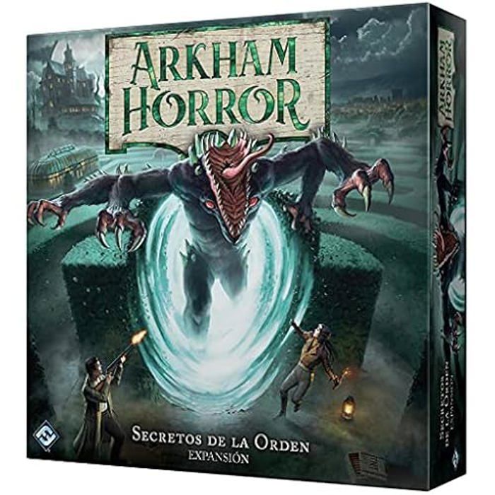Jeu de table - FANTASY FLIGHT GAMES - Arkham Horror - Secrets de lOrdre - 1-6 joueurs - 14 ans et plus