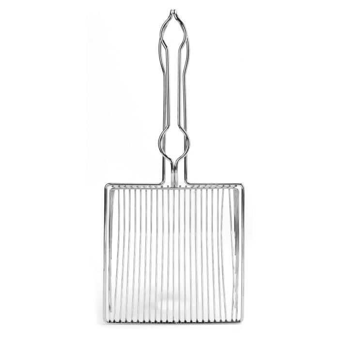 Pelle à Litière Réglable Yardenfun – Acier Inoxydable – Pour Poulailler, Cages à Oiseaux – Poignée Extensible, Compacte – Nettoyage Facile - 8