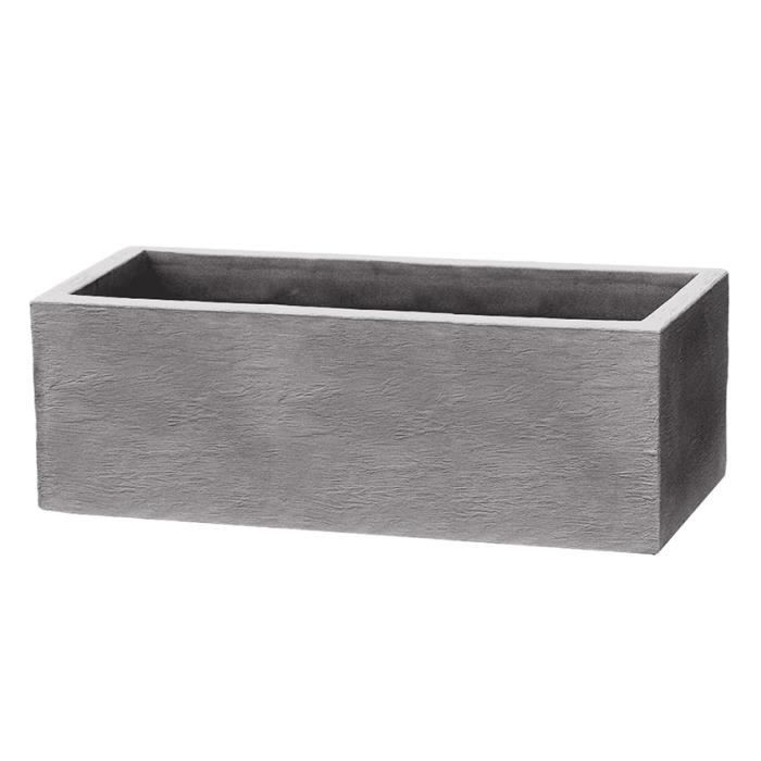 Jardiniere Rectangulaire 80 Cm Gris Galet Achat Vente Jardiniere Bac A Fleur Jardiniere Rectangulaire Cdiscount Offrez à votre foyer un peu de couleurs en y faisant pousser des plantes. rectangulaire 80 cm gris galet