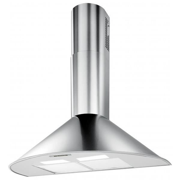 Hotte Aspirante De Cuisine Design Inox 60 Cm 600 M3 H Cheminee Extensible Achat Vente Hotte Cdiscount