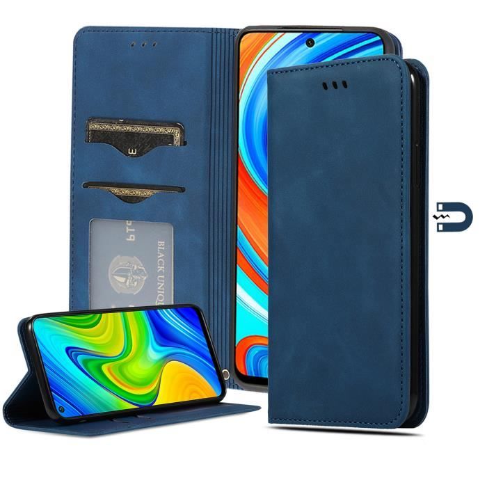 Coque Portefeuille En Cuir PU Pour Xiaomi Redmi Note 6 Pro - Housse Flip Avec Porte-Cartes Et Support - 11