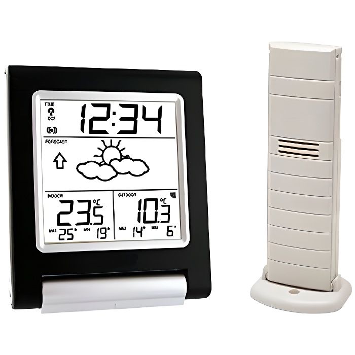 La Crosse Technology Stazione Meteo Completa WS6821-A-WHI Con Sensore Esterno, Previsioni E Igrometro - 5