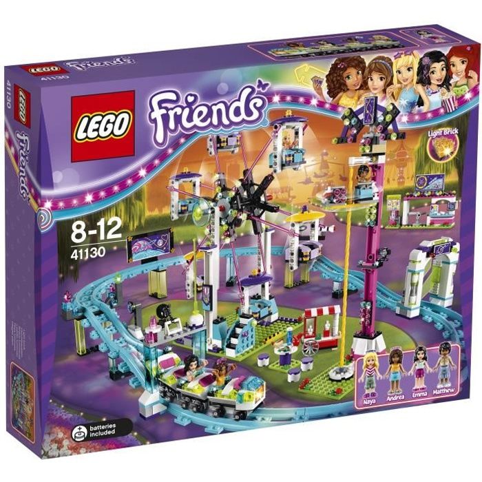 LEGO® Friends - Les Montagnes russes du Parc dAttractions - 1124 pièces Reconditionné - Lego reconditionné disponible sur Cdiscount Seconde Vie