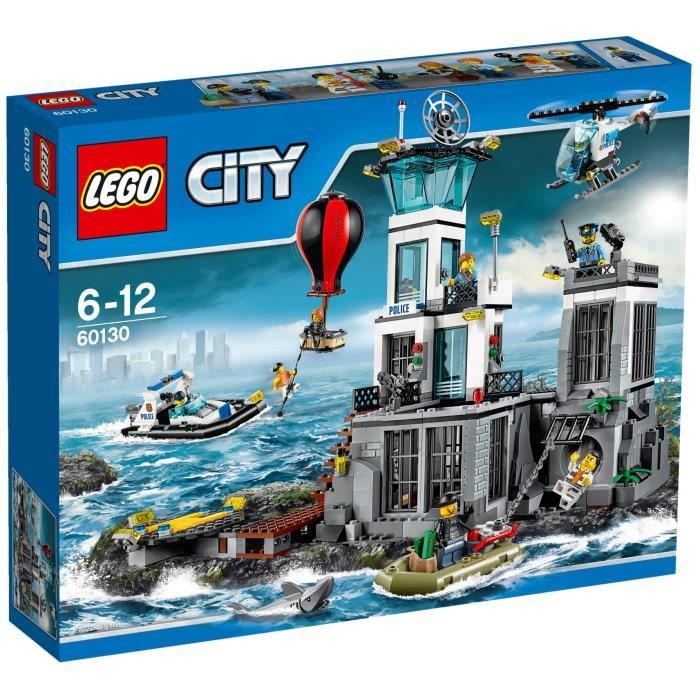 LEGO® City 60130 La Prison en haute Mer Reconditionné - Lego reconditionné disponible sur Cdiscount Seconde Vie