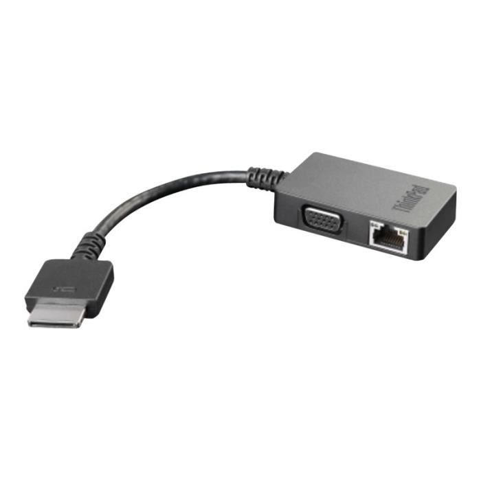 LENOVO Réplicateur de port ThinkPad - VGA - Pour ThinkPad X1 Carbon (4th Gen) 20FB, 20FC, ThinkPad Yoga 260