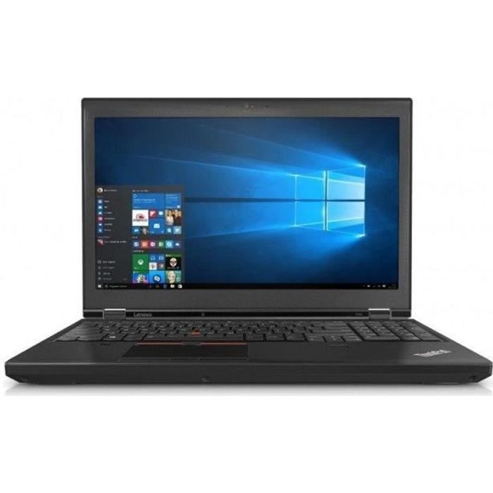 PC portable Lenovo ThinkPad P50 I7 16Go M2 SATA 250 Go