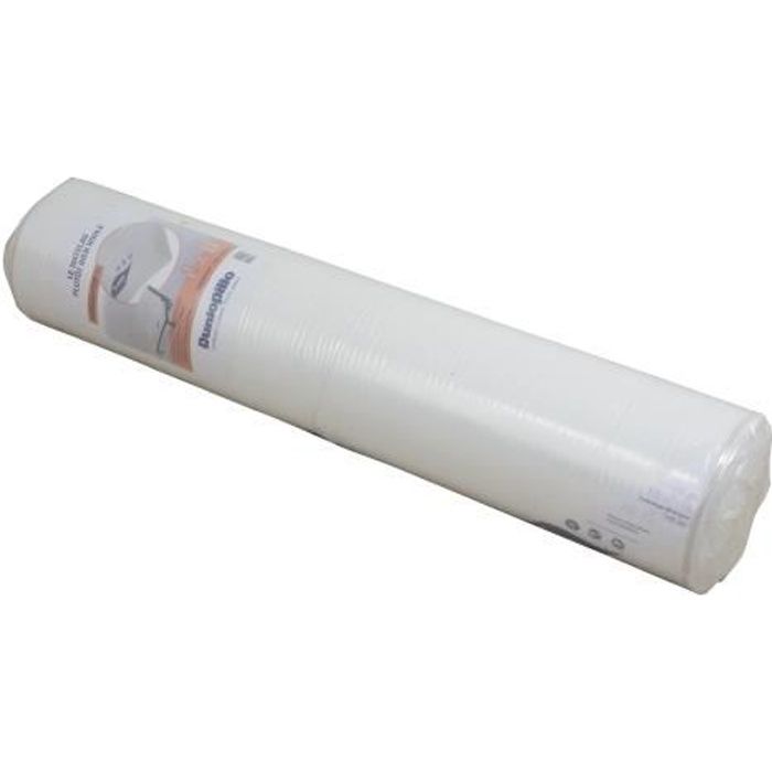 Matelas de renouvellement roulé ROLL - Tissu - Blanc - Pour Clic-clac - 130 x 190 x 15 cm - DUNLOPILLO
