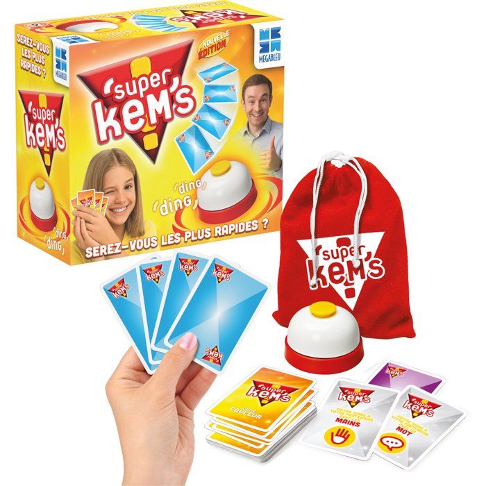 Jeu De Société Megableu Super Kems Nomade – Compact Pour 4 Joueurs - vue 5