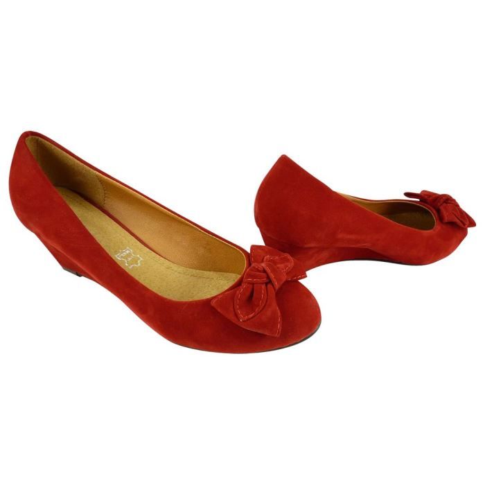 escarpins compensés pas cher