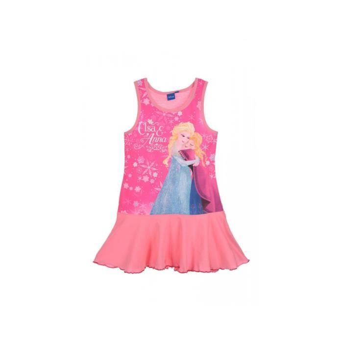 ROBE LA REINE DES NEIGES Rose Cdiscount Jeux Jouets