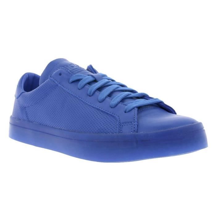 Adidas Originals Court Vantage Adicolor Hommes Chaussures S80252 Bleu Cdiscount Chaussures