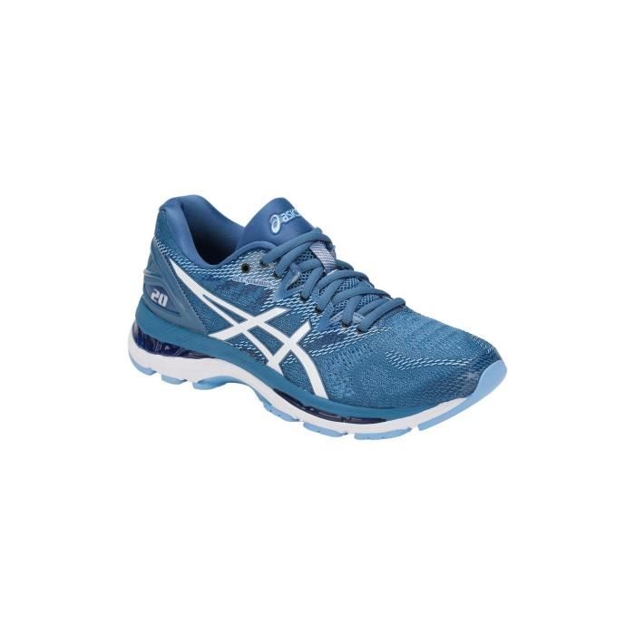 asics nimbus 20 bleu