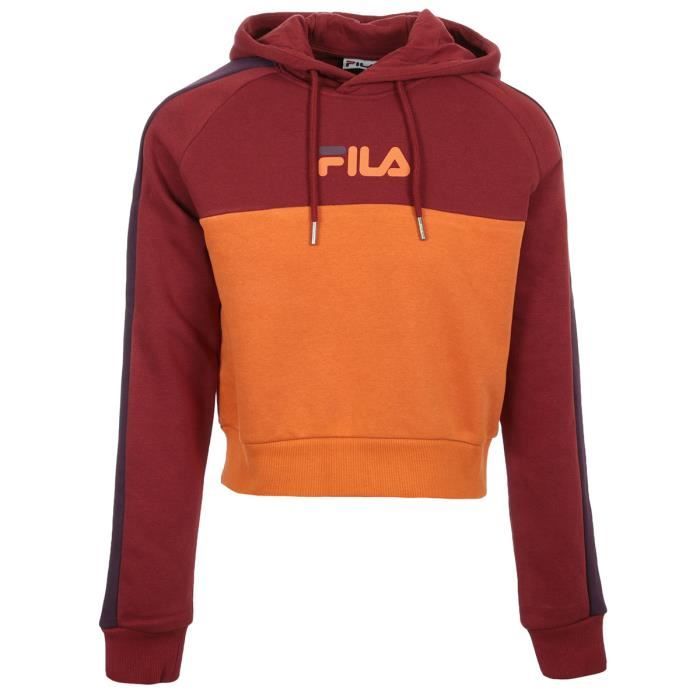 sweat fila bordeaux