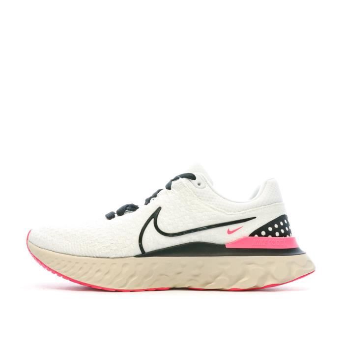 Chaussures de Running Homme Nike React Infinity Run 3 - Blanc - Drop 10 mm - Running
