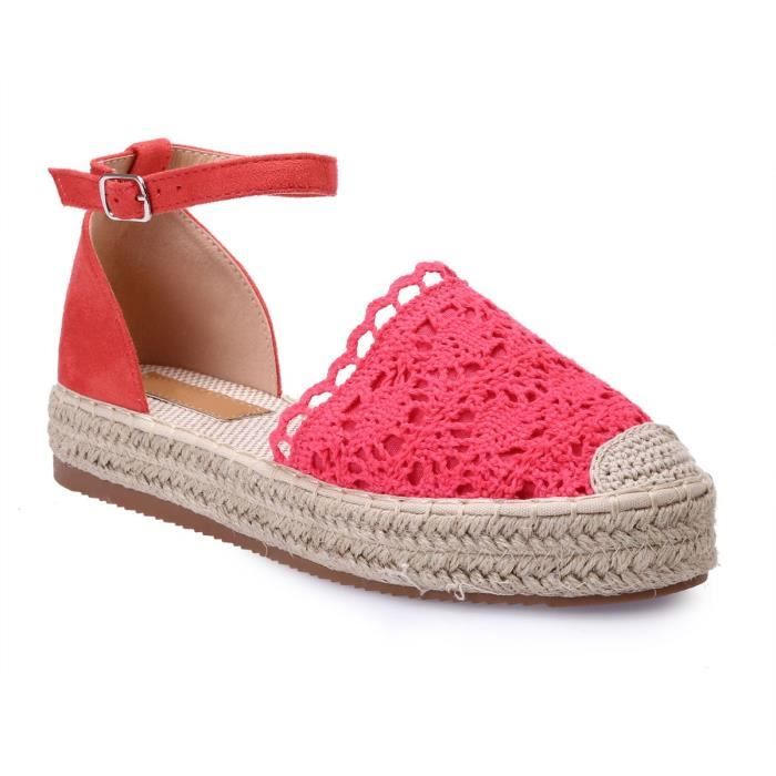 espadrilles rose poudré