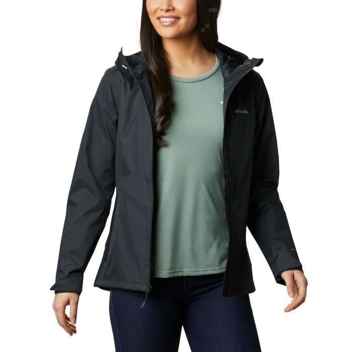 Veste femme - Columbia - Inner Limits II - Imperméable - Respirante - Noir Veste femme - Columbia - Inner Limits II - Imperméable - Respirante - Noir