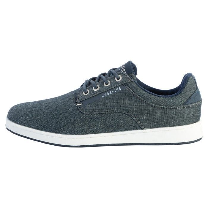 Redskins Baskets Redskins Pachira - Chaussures Redskins - Homme - Toile - Lacets - Bleu