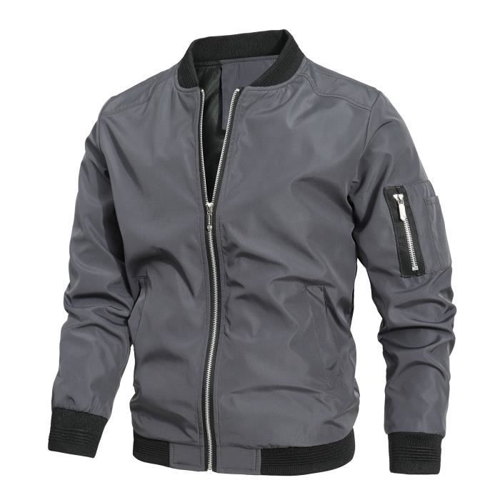 Veste en clearance cuir legere homme