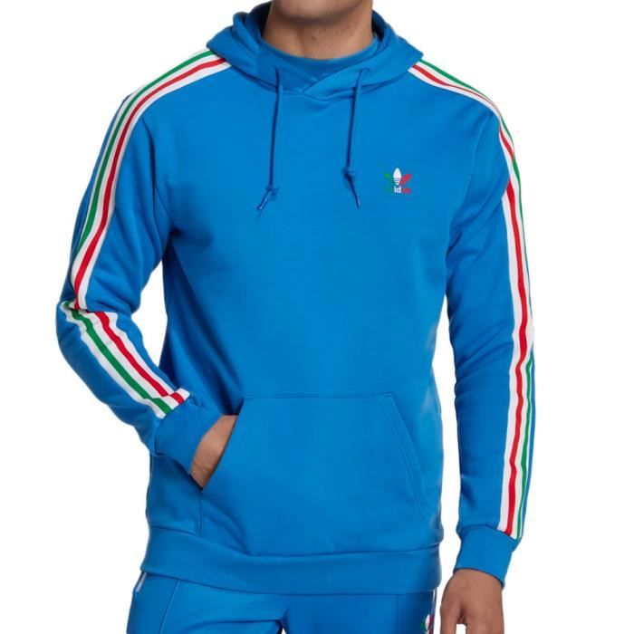 Sweat adidas hotsell bleu homme