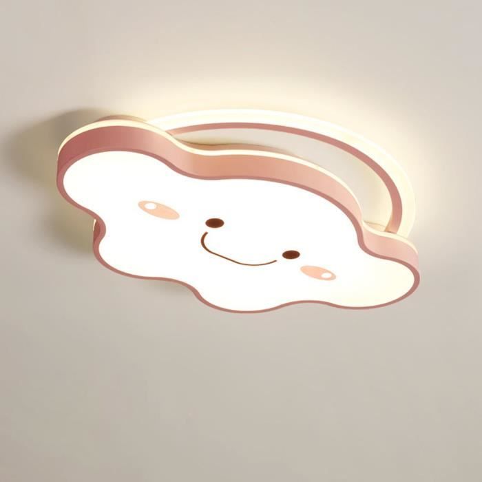 40w Enfant Led Plafonnier Luminaire Nuage Rose Lampe De Plafond Pour Bebe Chambre A Coucher Salon Decoration Boutique 59 50 6cm Achat Vente 40w Enfant Led Plafonnier Cdiscount