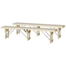 Paire De Bancs Collectivite Achat Vente Banc D Exterieur Paire De Bancs Collectivite Cdiscount