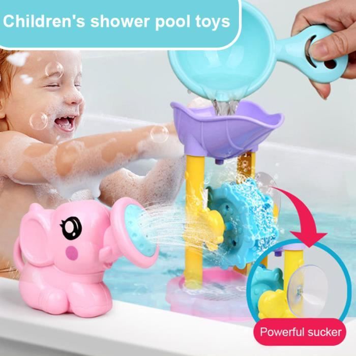 1 Set Jouet de bain Eau de douche roue à eau baignoire Jouets de douche  Accessories Salle de bain pour enfants - Cdiscount Jeux - Jouets