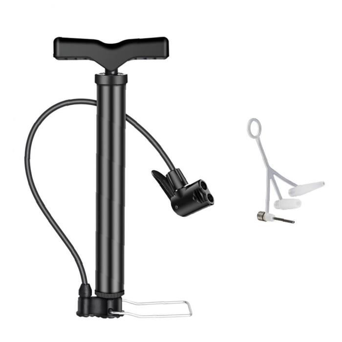 2 Pièces Pompe À Air Portable Pompes À Vélo Aiguille En Plastique Jaune